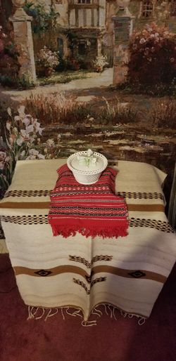 Woven porcelain basket