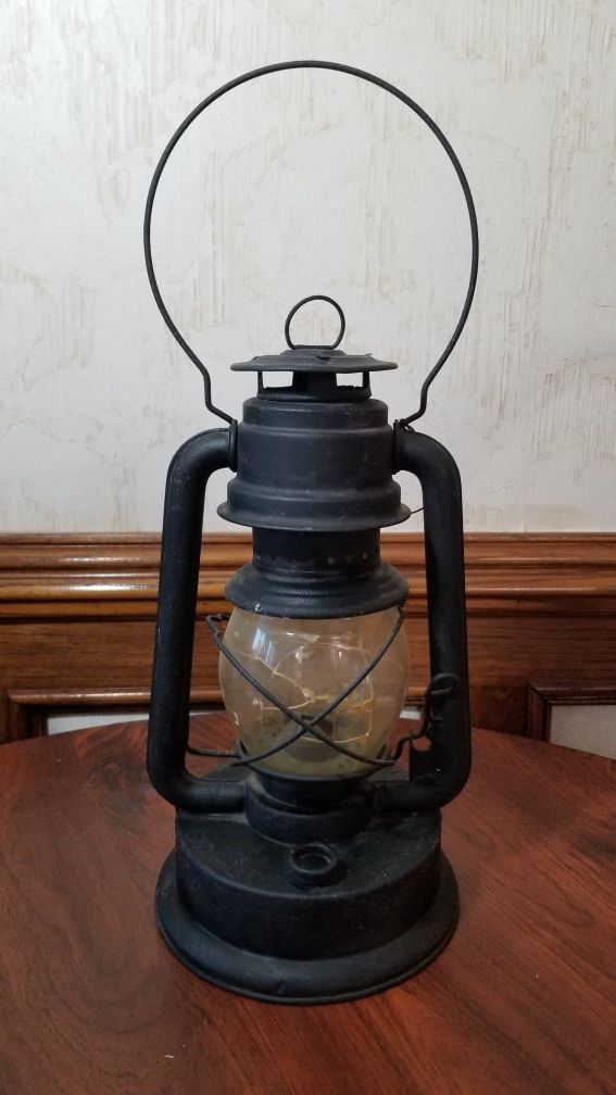Real Antique Oil Lantern