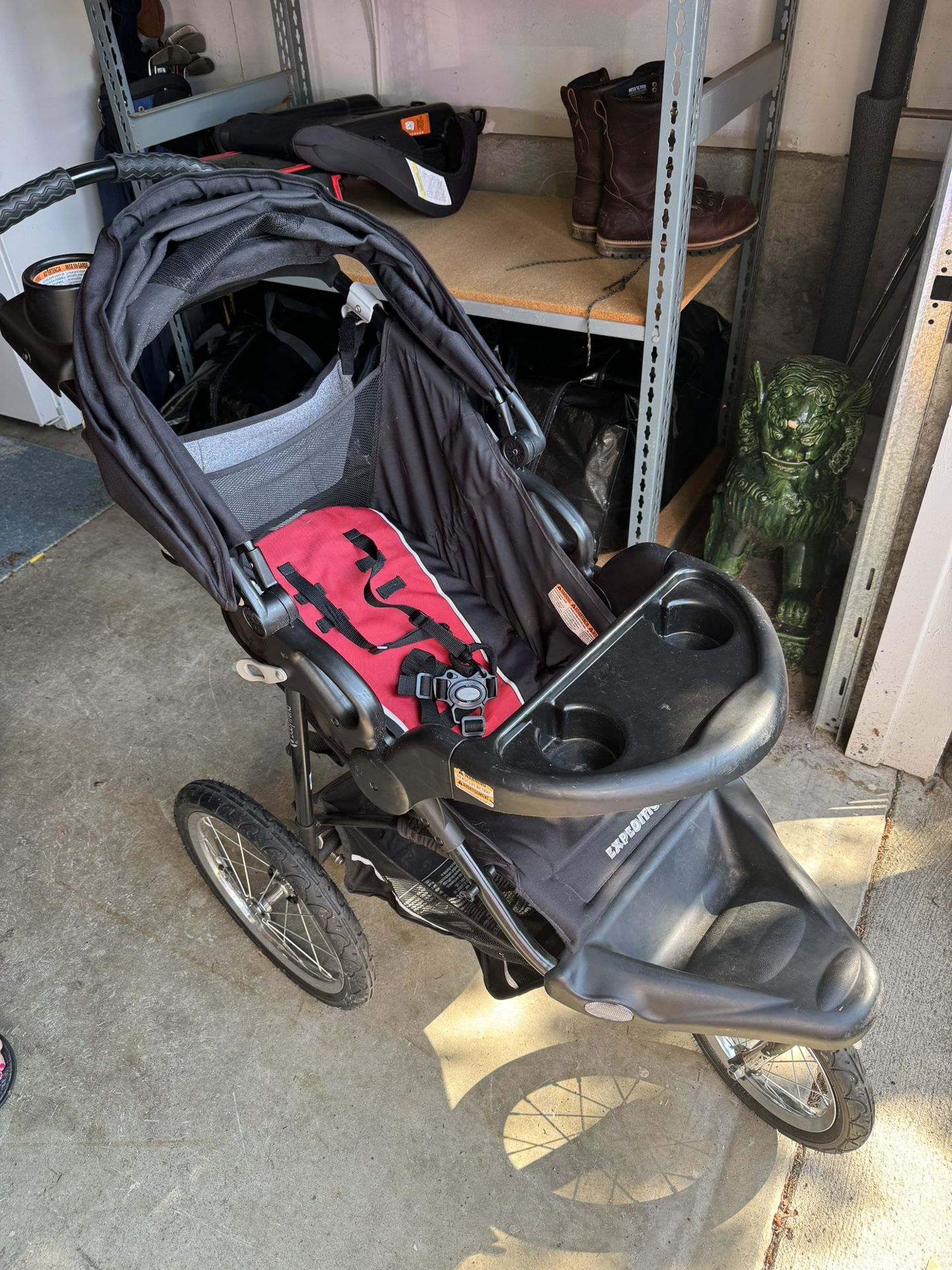 Fold Up Running Stroller