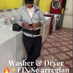 Washer And Dryer (Repair Man )Lavadora Secadora 