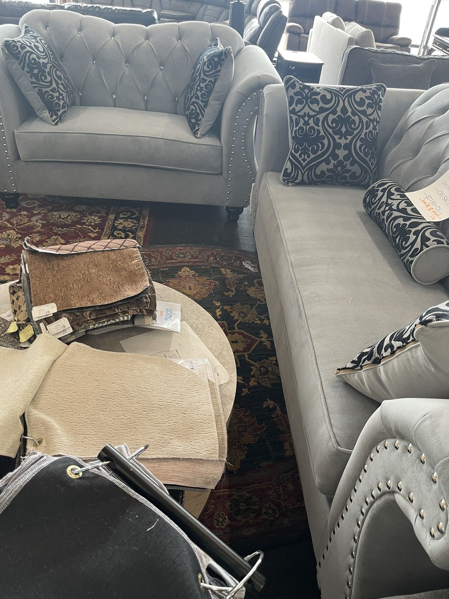 USA Made, Sofa & Love Seat ( Choose Your Fabrics) 