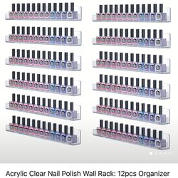 Airbrush and a nail polish holder