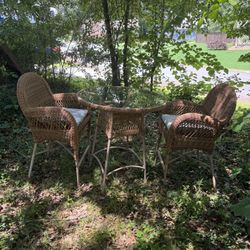 Wicker Patio Set 