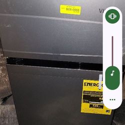 Awesome 3.1  Mini Fridge Two Door Stainless Steel 