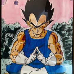Vegeta Meditating