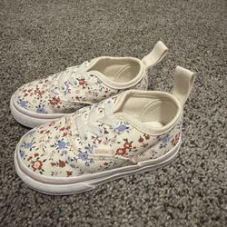 Vans Floral Size 5c Toddler Shoe