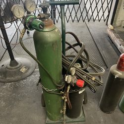 Welding Torch w/ Tanks