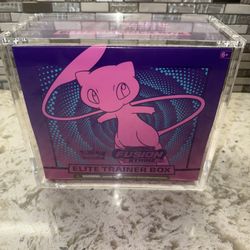 Pokemon Acrylic ETB Cases (Magnetic Lids)