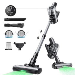 Cordless Vacuum Cleaner, Vertect Light, Anti-Tangle Brush, Stick Vacuum with Touch Display