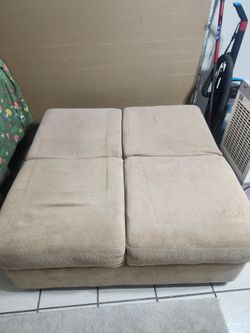 Large ottoman with storage