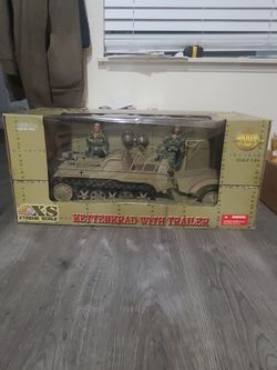 21st century The Ultimate Soldier 1:6 Scale Kettenkrad with Trailer & 2 Action Figures