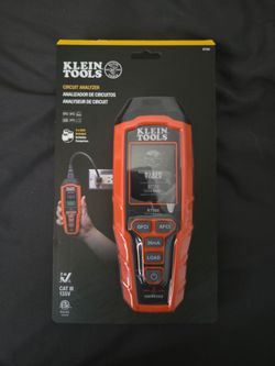 Klein Tools RT390 Circuit Analyzer with Large LCD, Identifies Wiring Faults, GFCI and AFCI Tester, Voltage Drop, Displays Trip Time