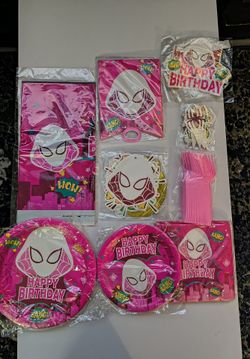 Spider Girl Party Decorations 