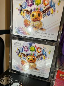Pokemon Prismatic Evolutions sealed!