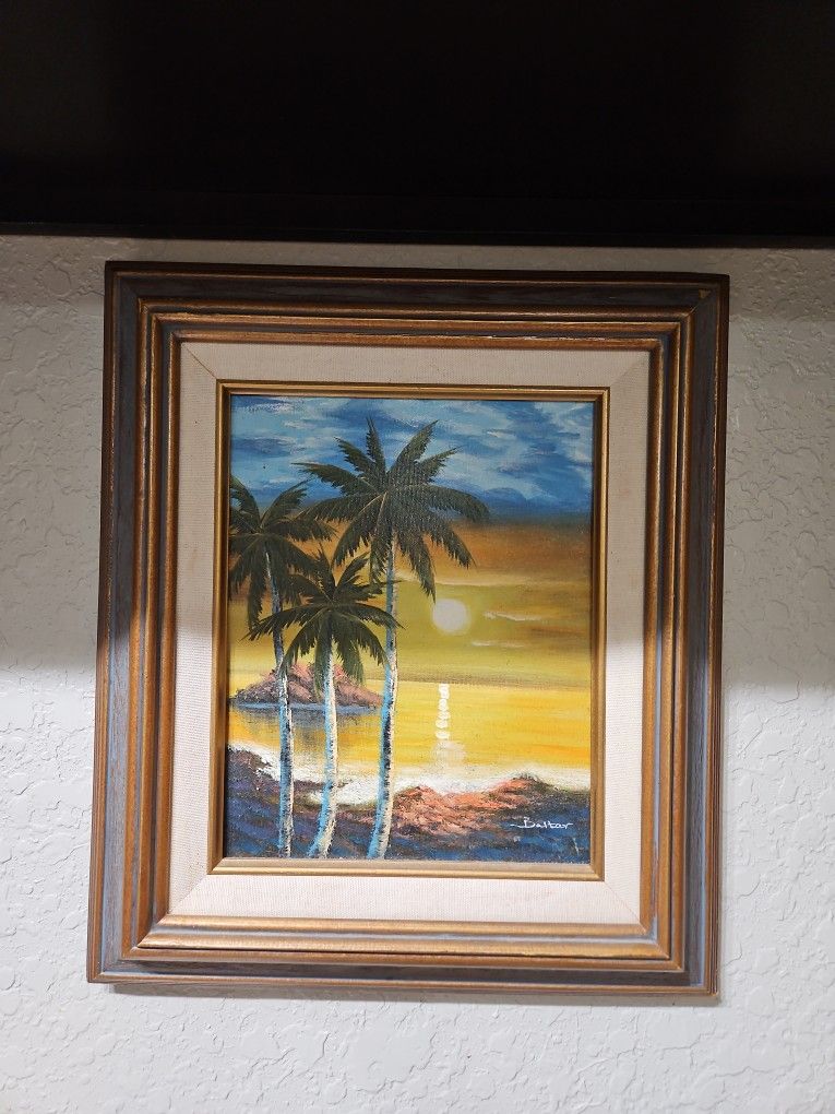 Beach Canvas Picture 