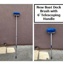 New 6' Boat Deck Brush by Shurhold