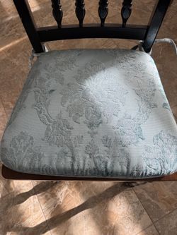 Pier 1 Blue Chair Cushions set of 4