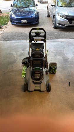 Ego 21” Self-Propelled Mower w/ Battery And Charger