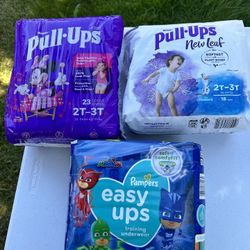 Pull Ups Huggies And Pampers 