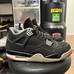 Jordan 4 Retro “Bred” 2019 10.5 