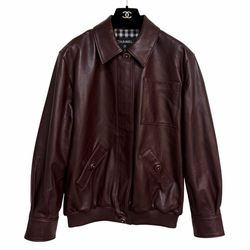 Chanel Lambskin Blouson Jacket in Burgundy