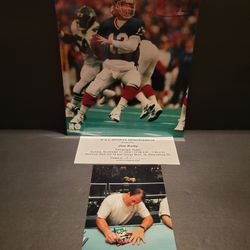 Buffalo Bills great Jim Kelly signed 8 X 10 photo