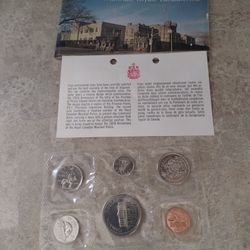 Uncirculated Canadian Coin Set 