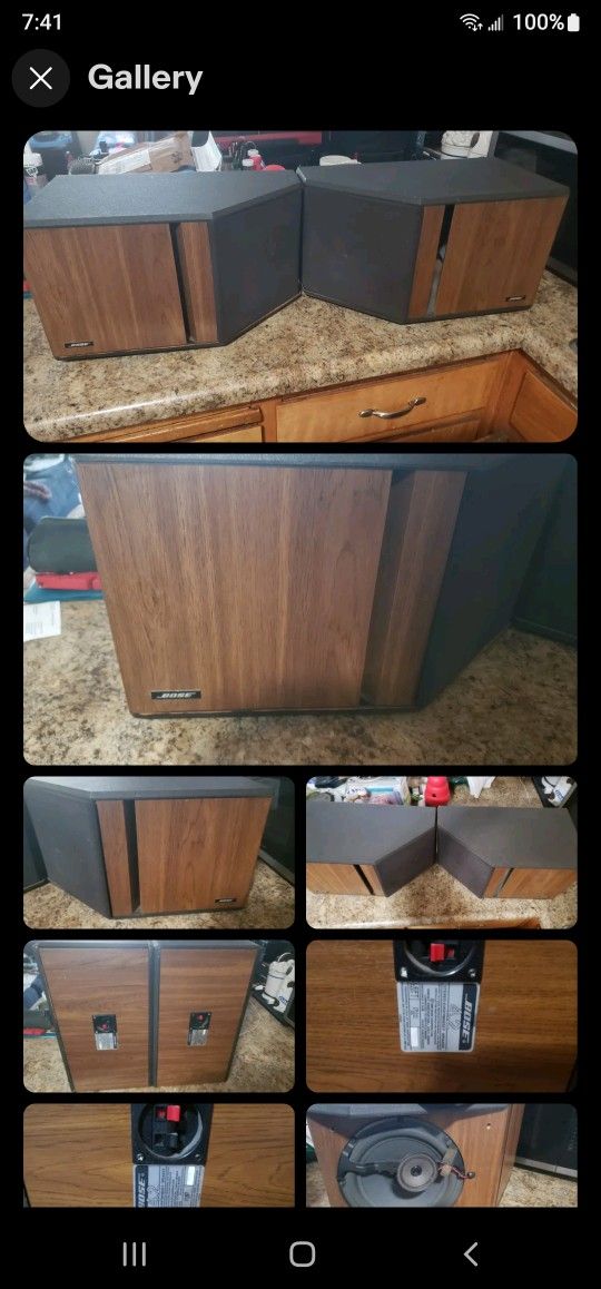 Vintage Bose Speakers $70 Pickup In Oakdale