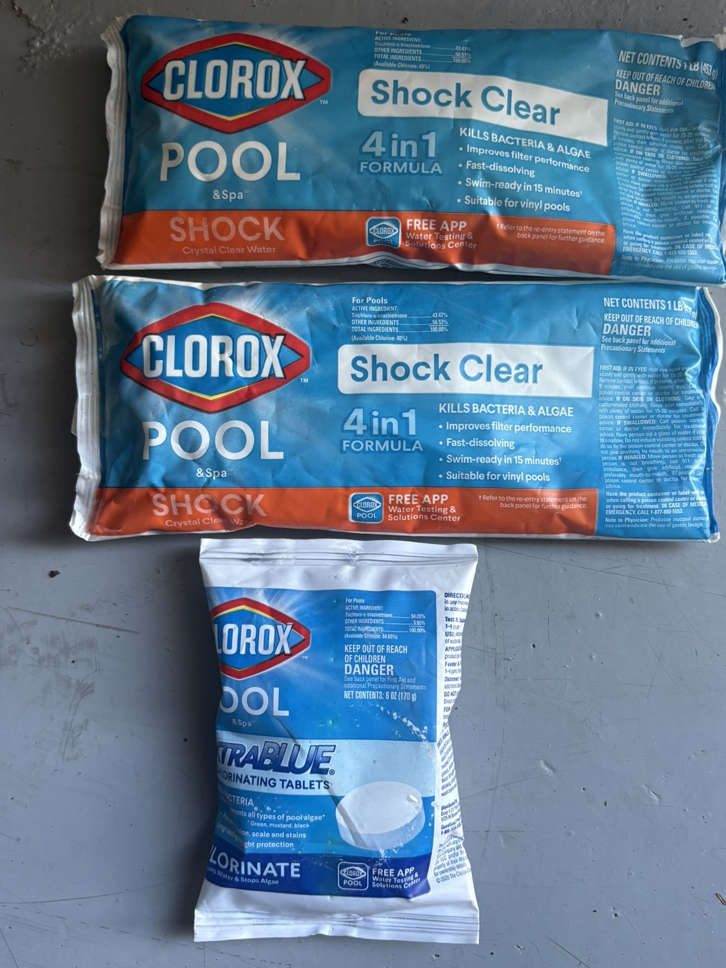 Shock & Chlorine Tablet