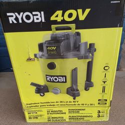 VACUUM RYOBI 40V TOOL ONLY 