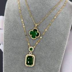 18K GOLD PLATED STAINLESS STEEL NECKLACE