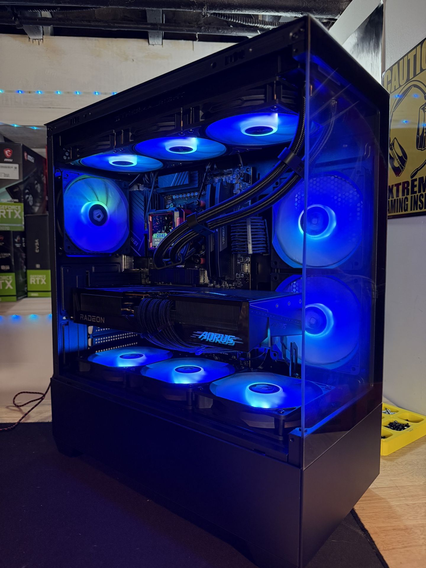 4k Ready Ryzen 7 And RX9070xt Gaming Pc