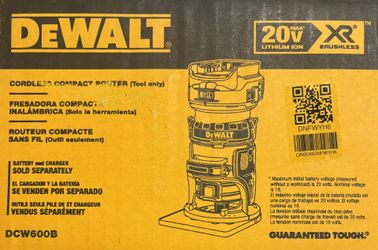 Cordless Compact Router New