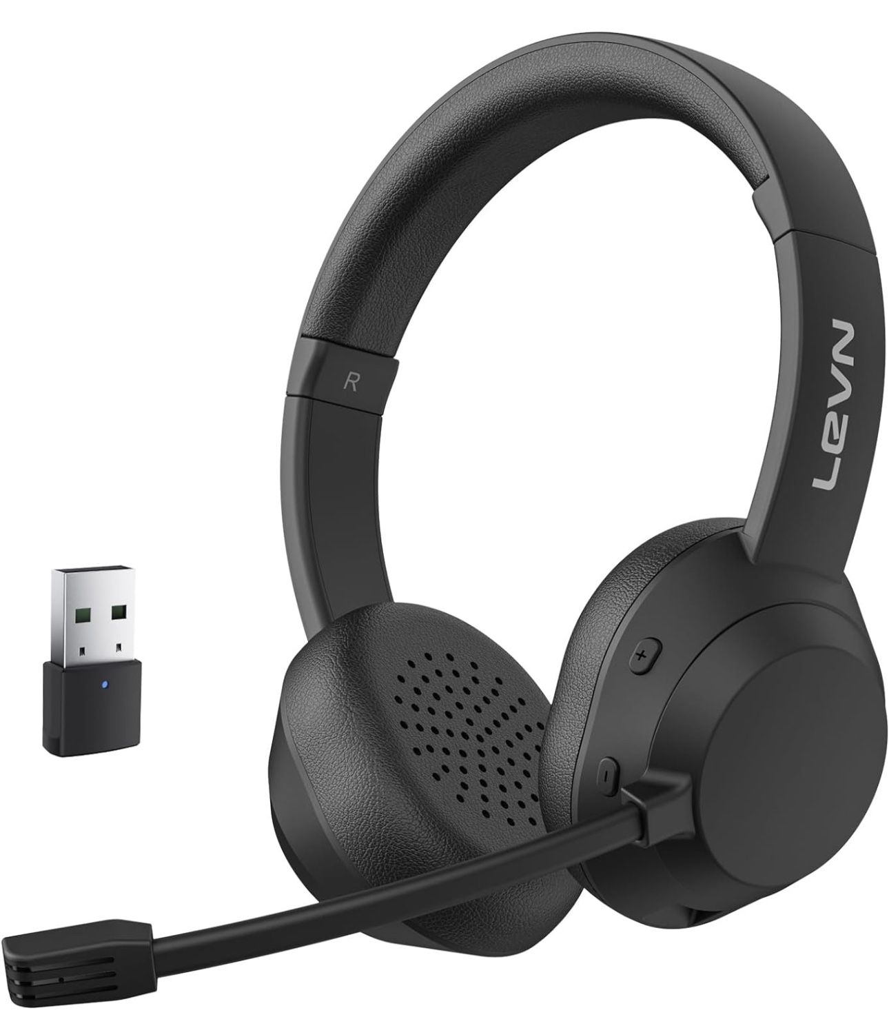 BRAND NEW Bluetooth Wireless Headset with Mic for Work Noise Cancelling, Compatible for Computer/PC/Laptop/Cellphone