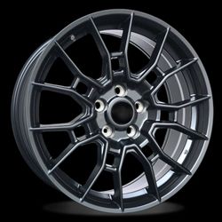 18X7.5 CAM STYLE SATIN BLACK Wheels
