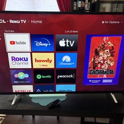55” 4K HDR Roku TV With Remote