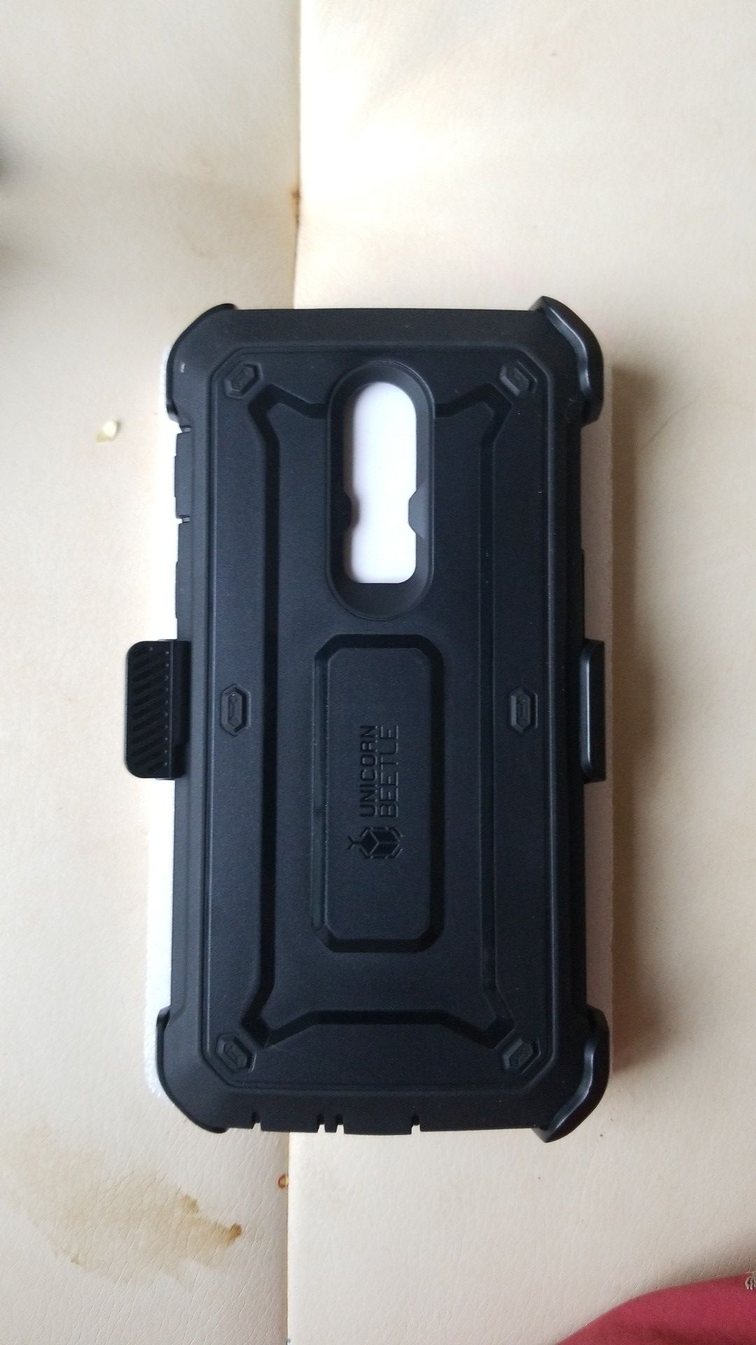 One plus 6 unicorn beetle phone case black