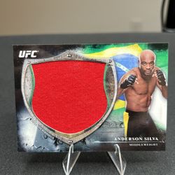 2014 Topps UFC Bloodlines Anderson Silva Jumbo Relic 103/110 Authentic