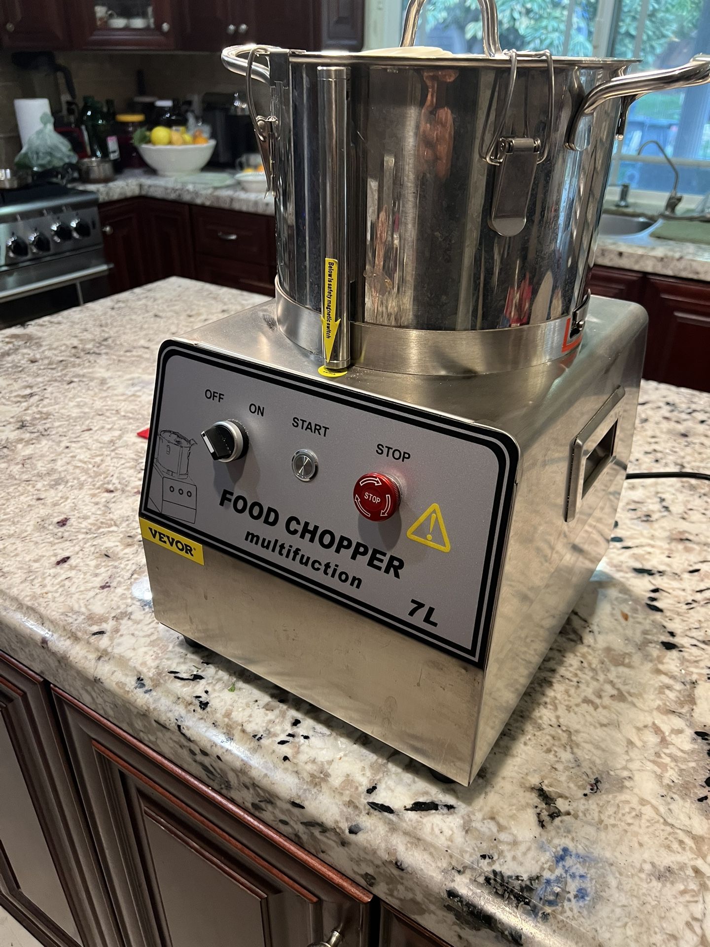 Commercial Food Processor Chopper Industrial Minimum Use