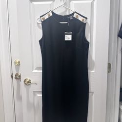 St. John Milano Knit Sleeveless Dress