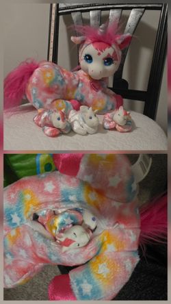 Unicorn Surprise with 3 Babies