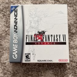Final Fantasy VI 6 For Gameboy Advance