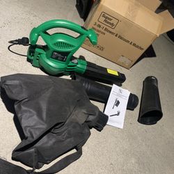3 In 1 Blower/Mulcher/Vacuum 