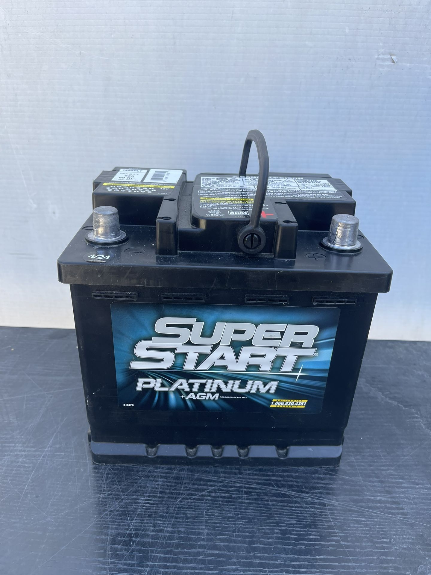 Car Battery Size H4 Agm $90 With Your Old Battery 