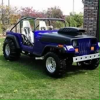 Sand Drag jeep wrangler 421sbc