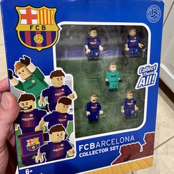 FC Barcelona Messi Collector Set Build Brick 14Pcs 