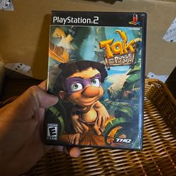 Tak and the Power of JuJu (PlayStation 2,  2003) Complete CIB W/ Manual 