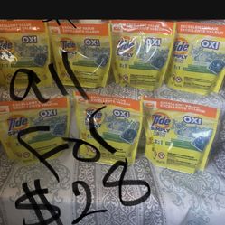 Tide Oxi Pods 