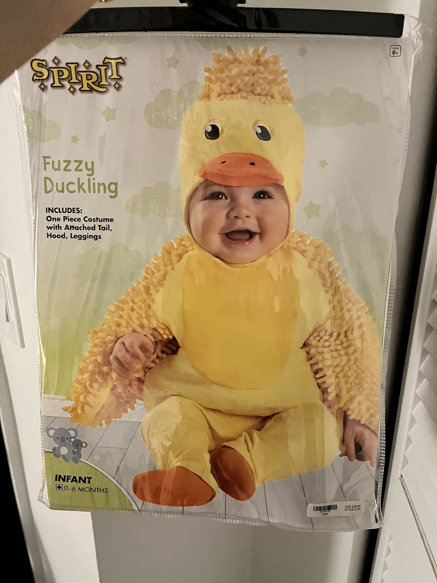 Never used in package infant costumes