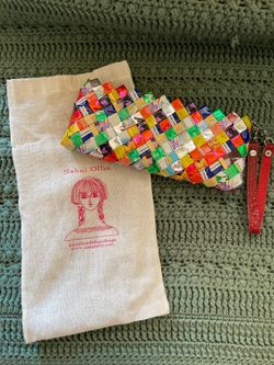 Nahui Ollin Handmade Wristlet Purse